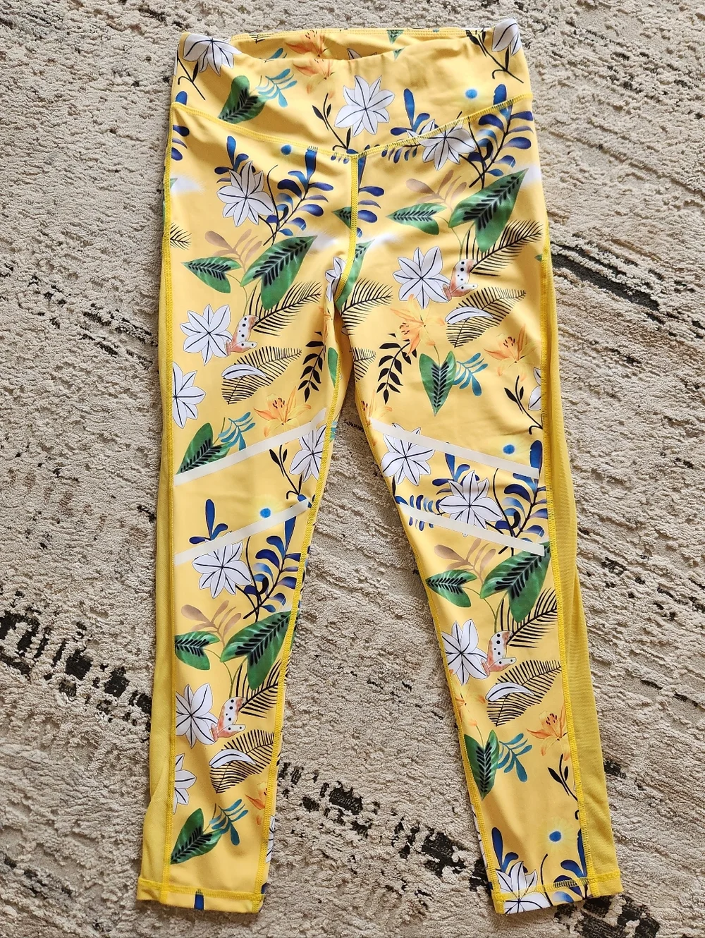 Zyia Active Floral Reflective Light N Tight High Rise